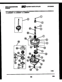 04 - Transmission Parts parts for Frigidaire Washer LA450MXW1 from AppliancePartsPros.com