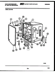 05 - Tub And Frame Parts parts for Frigidaire Dishwasher SU211MD2 from AppliancePartsPros.com