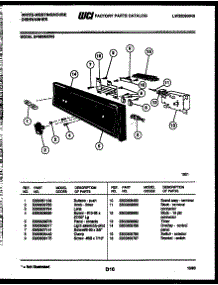 08 - Console And Control Parts parts for Frigidaire Dishwasher SP560MXH3 from AppliancePartsPros.com