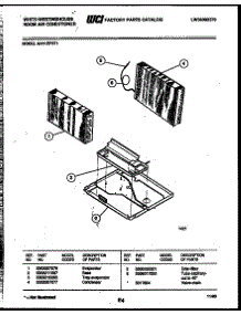 06 - Unit Parts parts for Frigidaire Air Conditioner AH11EP2T1 from AppliancePartsPros.com