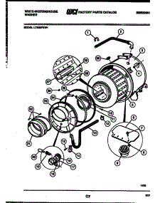 04 - Tub And Components parts for Frigidaire Washer LT200PXD1 from AppliancePartsPros.com