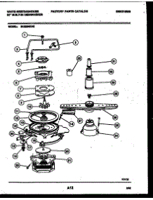 06 - Motor Pump Parts parts for Frigidaire Dishwasher SU220NXDR2 from AppliancePartsPros.com