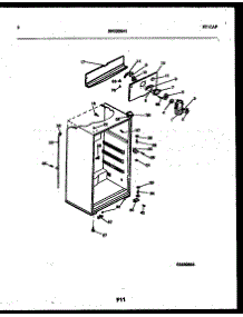 04 - Cabinet Parts parts for Frigidaire Refrigerator ATN130BK1-23 from AppliancePartsPros.com