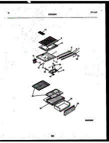 06 - Shelves And Supports parts for Frigidaire Refrigerator ATN130BK1-23 from AppliancePartsPros.com