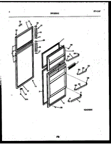 03 - Door Parts parts for Frigidaire Refrigerator ATN130HKJ1 from AppliancePartsPros.com
