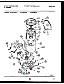 03 - Tub Detail parts for Frigidaire Washer LA450MXH2 from AppliancePartsPros.com