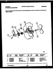 03 - Cam parts for Frigidaire Dishwasher DB700P1 from AppliancePartsPros.com