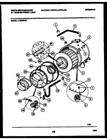 04 - Tub And Component Parts parts for Frigidaire Washer LT350RXD1 from AppliancePartsPros.com