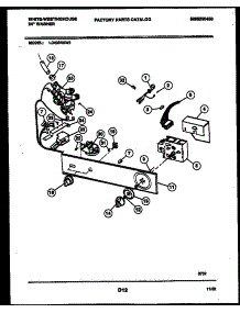 03 - Console And Control Parts parts for Frigidaire Washer LC400RXW2 from AppliancePartsPros.com