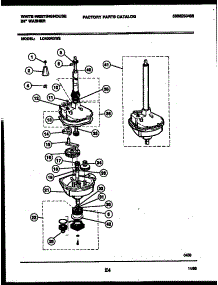 06 - Transmission Parts parts for Frigidaire Washer LC400RXW2 from AppliancePartsPros.com