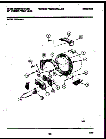 06 - Counterweights parts for Frigidaire Washer LT200PXW2 from AppliancePartsPros.com