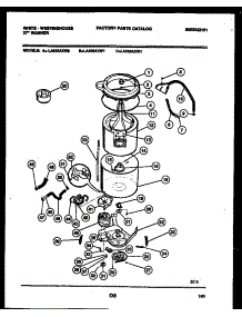 03 - Tub Detail parts for Frigidaire Washer LA500AXD5 from AppliancePartsPros.com