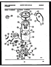 03 - Tub Detail parts for Frigidaire Washer LA700AXD1 from AppliancePartsPros.com