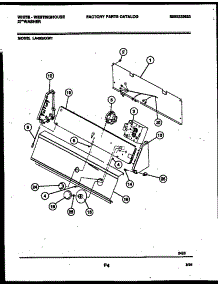 05 - Console And Control Parts parts for Frigidaire Washer LA450AXD1 from AppliancePartsPros.com