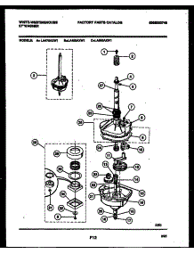 04 - Transmission Parts parts for Frigidaire Washer LA470AXW1 from AppliancePartsPros.com