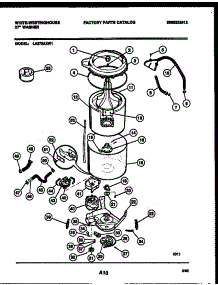 03 - Tub Detail parts for Frigidaire Washer LA272AXW1 from AppliancePartsPros.com