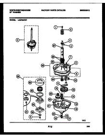 04 - Transmission Parts parts for Frigidaire Washer LA272AXW1 from AppliancePartsPros.com