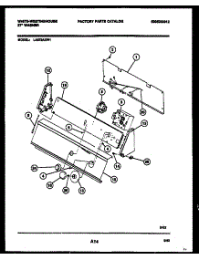 05 - Console And Control Parts parts for Frigidaire Washer LA272AXW1 from AppliancePartsPros.com