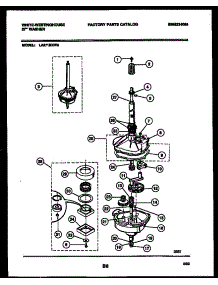 04 - Transmission Parts parts for Frigidaire Washer LA271MXW3 from AppliancePartsPros.com