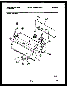 05 - Console And Control Parts parts for Frigidaire Washer LA271MXW3 from AppliancePartsPros.com