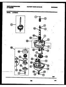 04 - Transmission Parts parts for Frigidaire Washer LA470BXD1 from AppliancePartsPros.com