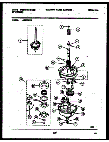 04 - Transmission Parts parts for Frigidaire Washer LA450AXH2 from AppliancePartsPros.com