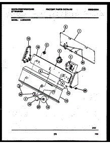 05 - Console And Control Parts parts for Frigidaire Washer LA560AXD2 from AppliancePartsPros.com