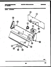 05 - Console And Control Parts parts for Frigidaire Washer LA271MXW4 from AppliancePartsPros.com