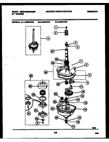 04 - Transmission Parts parts for Frigidaire Washer LA300AXW2 from AppliancePartsPros.com