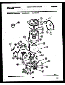 03 - Tub Detail parts for Frigidaire Washer LA300AXD2 from AppliancePartsPros.com