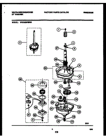 04 - Transmission Parts parts for Frigidaire Washer WWX223RBW0 from AppliancePartsPros.com