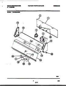 05 - Console And Control Parts parts for Frigidaire Washer WWX223RBD0 from AppliancePartsPros.com