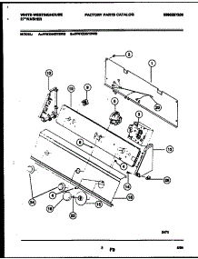 05 - Console And Control Parts parts for Frigidaire Washer WWX443YBD0 from AppliancePartsPros.com