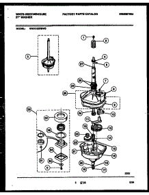 04 - Transmission Parts parts for Frigidaire Washer WWX123RBW0 from AppliancePartsPros.com