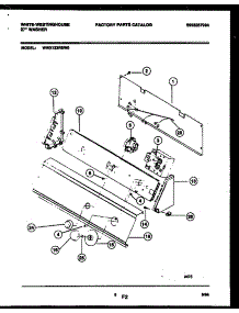 05 - Console And Control Parts parts for Frigidaire Washer WWX123RBW0 from AppliancePartsPros.com