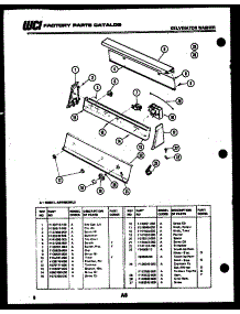 05 - Console And Controls parts for Frigidaire Washer AW700C0D from AppliancePartsPros.com