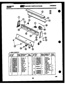 05 - Console And Controls parts for Frigidaire Washer AW700C1W from AppliancePartsPros.com