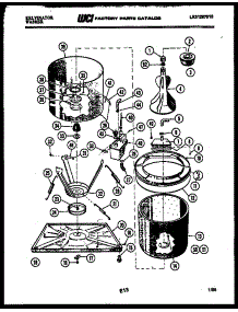 03 - Tub Detail parts for Frigidaire Washer AW700C1D from AppliancePartsPros.com