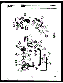 04 - Pump, Water Valve, Water Inlet parts for Frigidaire Washer AW700C1D from AppliancePartsPros.com