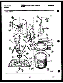 04 - Tub Detail parts for Frigidaire Washer AW900C2W from AppliancePartsPros.com