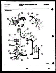 05 - Drain, Recirculate Parts parts for Frigidaire Washer AW900C2D from AppliancePartsPros.com