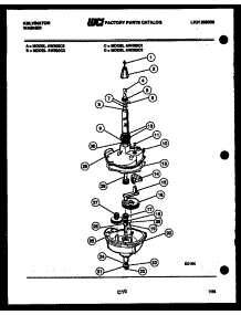 06 - Transmission Parts parts for Frigidaire Washer AW200C2W from AppliancePartsPros.com