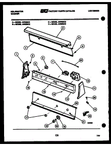 05 - Console And Control Parts parts for Frigidaire Washer AW400C2D from AppliancePartsPros.com