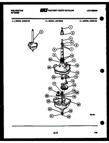 06 - Transmission Parts parts for Frigidaire Washer AW700C2D from AppliancePartsPros.com