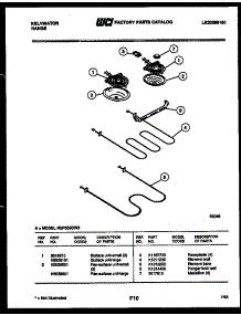 04 - Broiler Parts parts for Frigidaire Range REP302CV2 from AppliancePartsPros.com