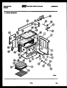 06 - Body Parts parts for Frigidaire Range REP302CJ2 from AppliancePartsPros.com