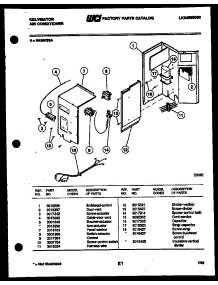 03 - Electrical Parts parts for Frigidaire Air Conditioner M428F2SA from AppliancePartsPros.com