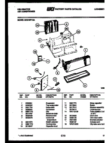 03 - Electrical Parts parts for Frigidaire Air Conditioner MH310F1QA from AppliancePartsPros.com