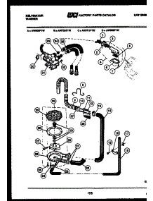 04 - Pump, Water Valve, Water Inlet parts for Frigidaire Washer AW701F1D from AppliancePartsPros.com