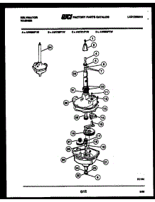 07 - Transmission Parts parts for Frigidaire Washer AW701F1D from AppliancePartsPros.com